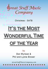 It's the Most Wonderful Time of the Year SATB choral sheet music cover